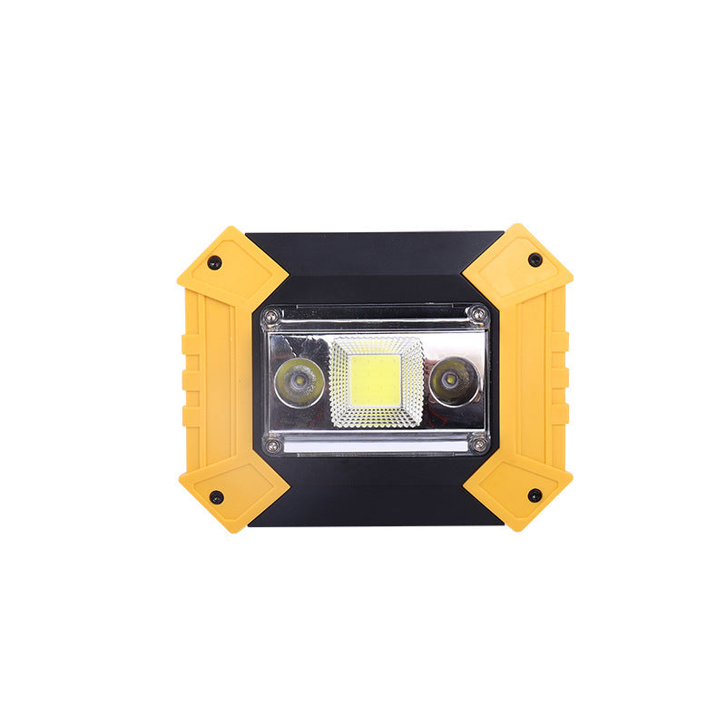 20W COB LED Light 2x18650 Battery USB Charging Flood Lamp Waterproof Emergency Flashlight Spotlight