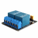 3pcs 5V 2 Channel Relay Module Control Board With Optocoupler Protection For