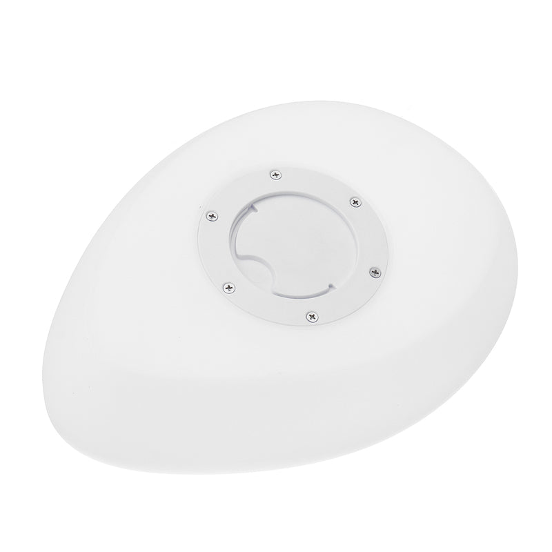 Solar Glow Cobblestone Shape Garden Decor Light Outdoor RGB Lawn Light with Remote