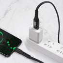 HOCO S6 Timing LED Digital Display 3A Sentinel Micro/Type-C Data Cable for Samsung Xiaomi Huawei