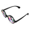 Unisex Party Kaleidoscope Glasses Glass Lens Costume Eyes Mirrored Retro Frame