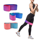 3pcs Booty Resistance Bands Set Loop Hip Booty Legs Exercise Workout Elastic W/ Bag