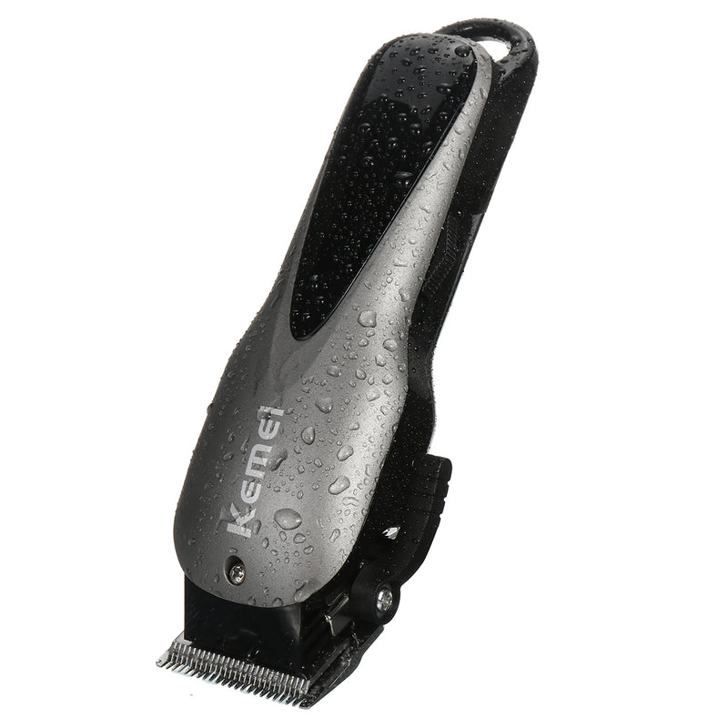 KEMEI KM-1929 LCD Display Baldheaded Hair Clipper Trimmer High Power Rechargeable Electric Haircut Cutter Machine
