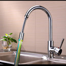 360 Rotation LED Faucet Tap Heads Aerators Water Powered 7 Colors Quick/Slow Flashing