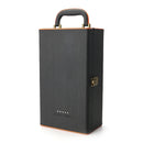 KCASA KC-WG02 Large Weeding Leathern Wine Bottle Gift Box Set With Corkscrew Pourer Collar Cutter