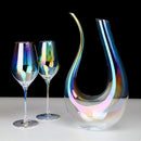 Handles Knobs Juice Decanter Glass Lead-free Plating Colorful Crystal U-shaped