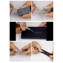 Minleaf ML-RP1 1000mAh Electric Engraving Pen Nail Drill 35000rpm Cordless Rechargeable Carving Pen For Stone Wood Olive Nut Stainless Steel Glass Ceramic
