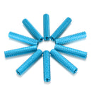 Suleve M3AS5 10Pcs M3 25mm Knurled Standoff Aluminum Alloy Anodized Spacer