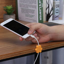 Bakeey 4PCS Clover Earphone USB Cable Cord Winder Wrap Desktop Cable Organizer Wire Management Holder