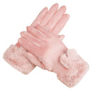 Women Winter Warm Gloves Outdoor Sport Touch Screen Windproof Full-finger Thermal Gloves