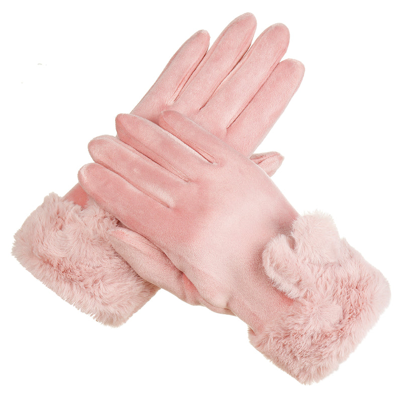 Women Winter Warm Gloves Outdoor Sport Touch Screen Windproof Full-finger Thermal Gloves