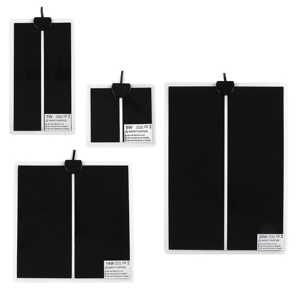 5W/7W/14W/20W Pet Snake Lizard Reptile Vivarium Heat Mat Heating Warm Heater Pad