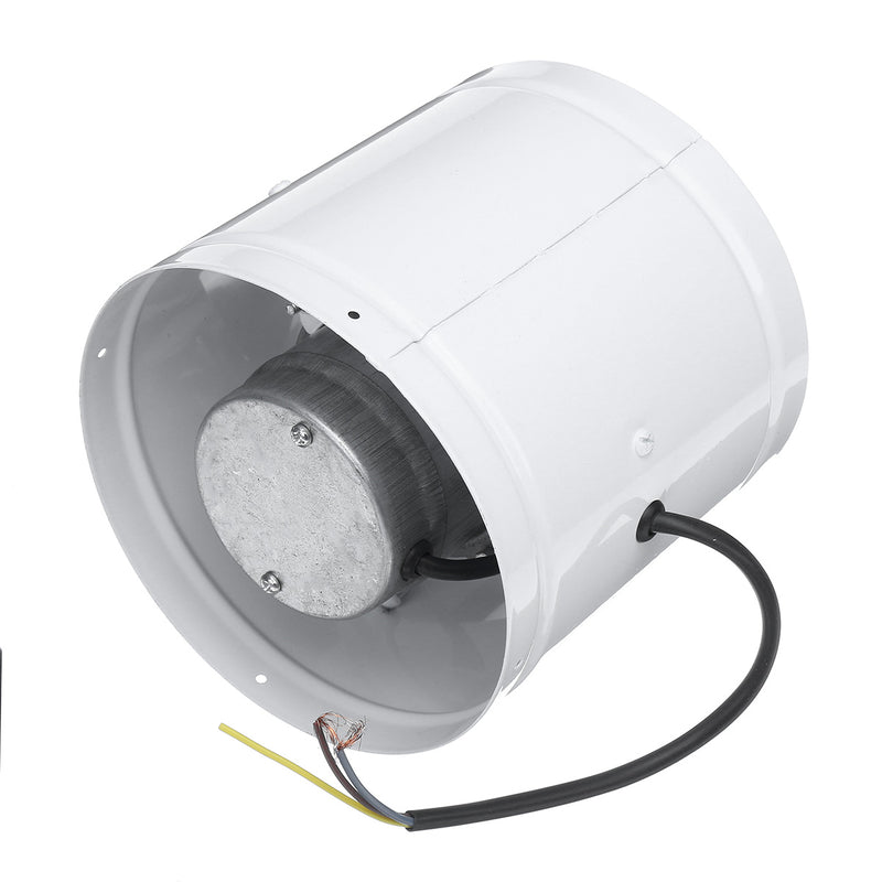 40W 6Inch Inline Duct Fan Booster 150mm Exhaust Blower Air Cooling Vent Ventilation Fan 1080m/ h