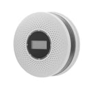 LCD CO Smoke Detector Live Human Voice Alarm Carbon Monoxide Leakage Sensor High Reliability