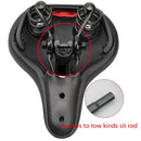 Wide Comfort Pad Cushion Saddle Seat Cover for MTB Mountain Bike Bicycle