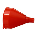 Motorcycle Funnel w/ Soft Pipe Pour Fuel Oil Petrol Vehicle Car Van Red Plastic