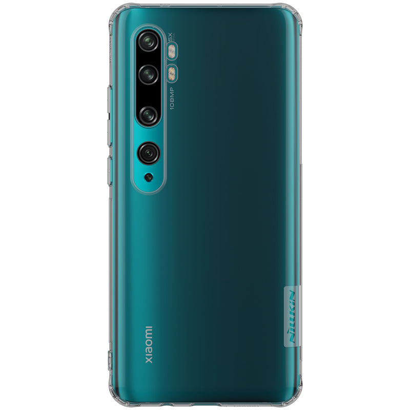 NILLKIN Translucent Shockproof Non-slip Soft TPU Protective Case for Xiaomi Mi Note 10 / Xiaomi Mi Note 10 Pro / Xiaomi CC9 Pro