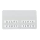 10PCS/PACK Dental Orthodontic Stainless Steel Bracket Brace Mini Roth+MBT Teeth Orthodontics Brackets