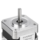 HANPOSE 17HS3401 34mm Nema 17 Stepper Motor 42 Motor 42BYGH 1.3A 28N.cm 4-lead for CNC 3D Printer
