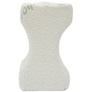 Soft Memory Foam Leg Knee Pillow White Bamboo Fiber Cover Back Aches Night Bed Pillow