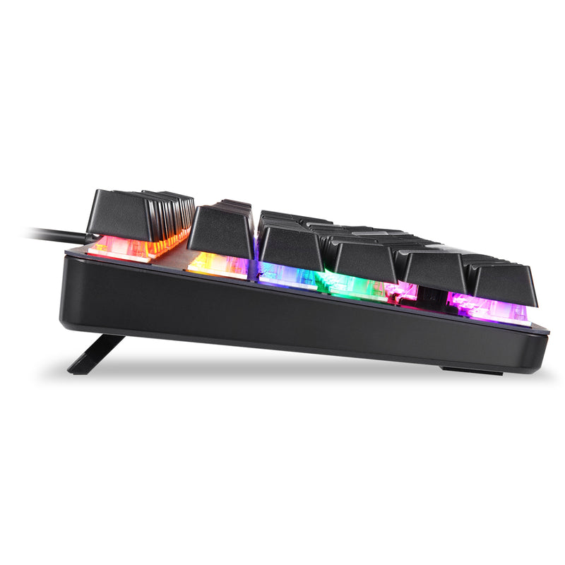 Motospeed K73 104 Keys Wired Mixed Light Mechanical Keyboard with RGB Custom Light for Desktop Laptop