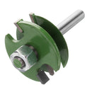 3pcs 8mm Shank Tenon Router Bit Cabinet Door Panel Milling Woodworking Cutter