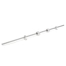 Machifit 10pcs 8mm Diameter 200-800mm Linear Rail Shaft Rod with Bearing Guide Support and SCS8UU Bearing Block CNC Parts
