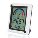 Hygrometer Indoor Outdoor Thermometer Temperature and Humidity Monitor with LCD Touches Screen