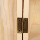 Unpainted Wooden W ine Box Barrel Pine Wood Single Bottle Packing Storage Case Gift