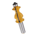 Drillpro 1/2 Inch Shank Architectural Cemented Carbide Molding Router Bit Trimming Wood Milling Cutter