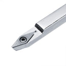 Wood Turning Tool Chisel Changeable Tungsten Carbide Tip Lathe Tool Insert Cutter Match Alloy Steel Woodworking Tool