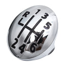 5 6 Speed Gear Shift Knob Cap Cover Insert For Renault Clio Megane Scenic Chrome