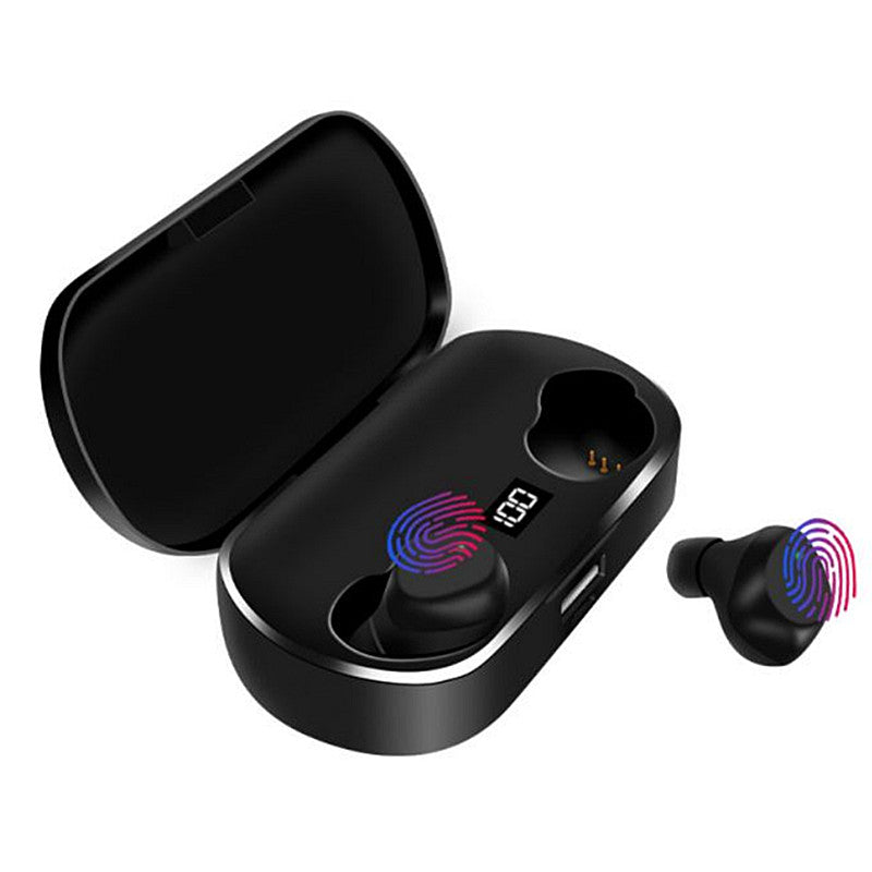 X36 Digital Display bluetooth 5.0 Headphones Touch Large Capacity TWS Sports Wireless Stereo Earphone with 2600mAh Power Bank