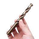 Drillpro M42 HSS Twist Drill Bit Set 3 Edge Head 8% High Cobalt Drill Bit for Stainless Steel Wood Metal Drilling