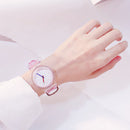 Deffrun Casual Style Transparent Women Wrist Watch Cute Style Student Kid Quartz Watch