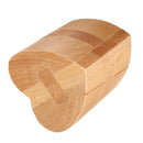 Heart Style YX827 Wooden Brain Teaser Puzzle Game Toy