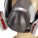 Full Face Gas Mask Self-Priming Filter Painting Spraying Face Dust Gas Mask