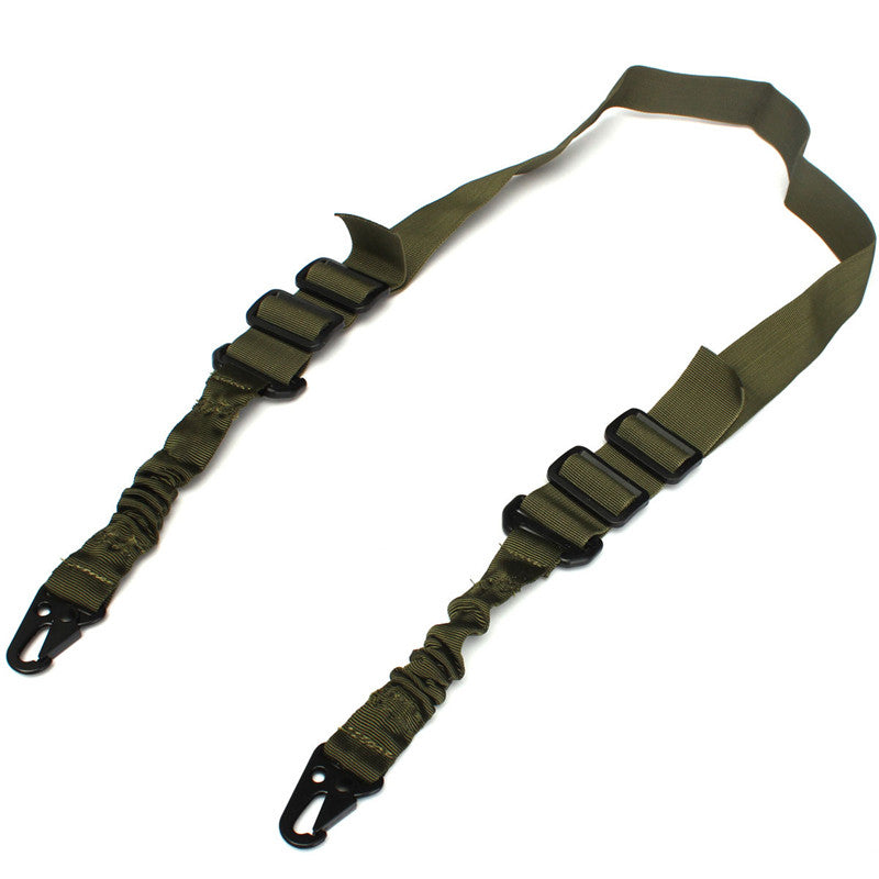 Two Point Sling Nylon Adjustable Hunting Waist Belt Strap With Buckle Hook
