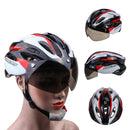 Basecamp Goggles Visor Bicycle Helmet Road Cycling Mountain Bike Adjustable Helmet
