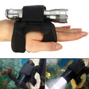 High Quality Nylon Adjustable LED Flashlight Hand Wrist Glove