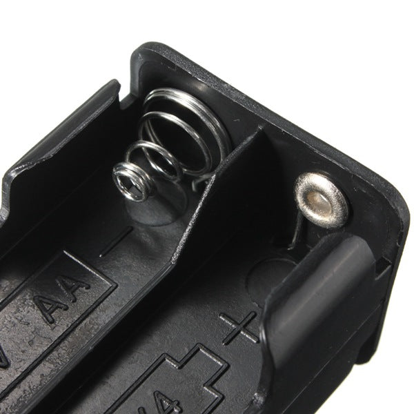 4-Slot 4 x AA Battery Back To Back Holder Case Box