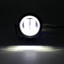 3inch  12/24V 6500K 20W Round LED Work Light With White Angel Eyes Lights Spot Fog light For Car Boat Motorcycle