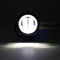 3inch  12/24V 6500K 20W Round LED Work Light With White Angel Eyes Lights Spot Fog light For Car Boat Motorcycle