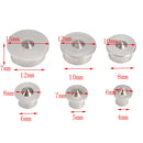 6pcs Dowel Drill Centre Points Pin Wood 4-12mm Dowel Tenon Center For Drill Hole