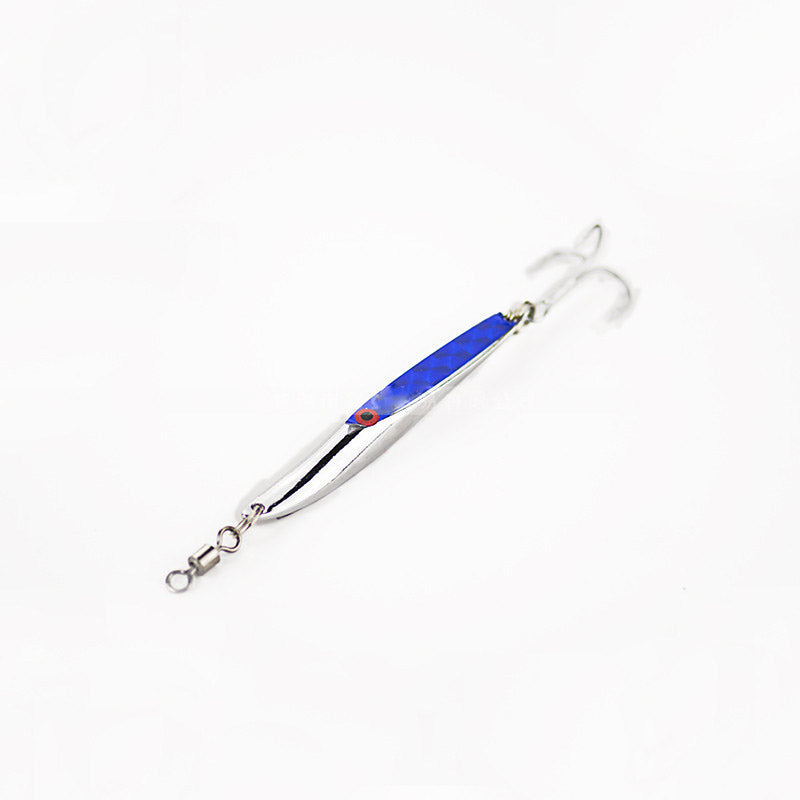 ZANLURE 4PCS 21g 78mm Hard Bait Mixed Colors Metal Fishing Lures Spoon Bait Set Lures