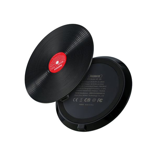 Remax 10W 7.5W Vinyl Qi Fast Wireless Charger Charging Pad For iPhone X 8Plus Xiaomi Mix 2S S9