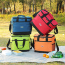 Insulated Cooler Handbag Waterproof Outdoor Picnic Lunch Bag Storage Carry Case