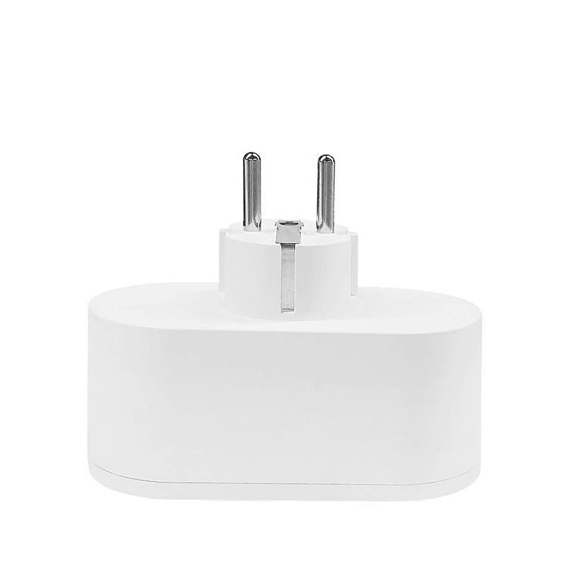 Smart WiFi Socket Voice Remote Control Timing Electric Plug Socket  2 European Socket Compatible with Amazon Alexa  IFTT Google Home Assistance