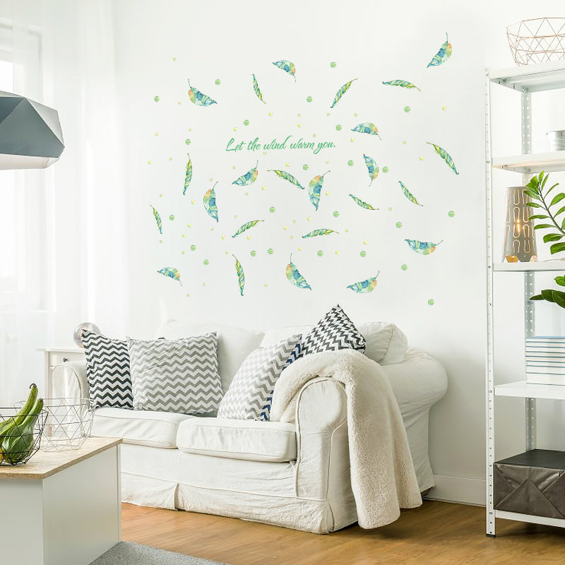 Miico SK7183 Glass Door Stickers Bathroom Decorative Stickers Cabinet Stickers Wall Stickers DIY Sticker