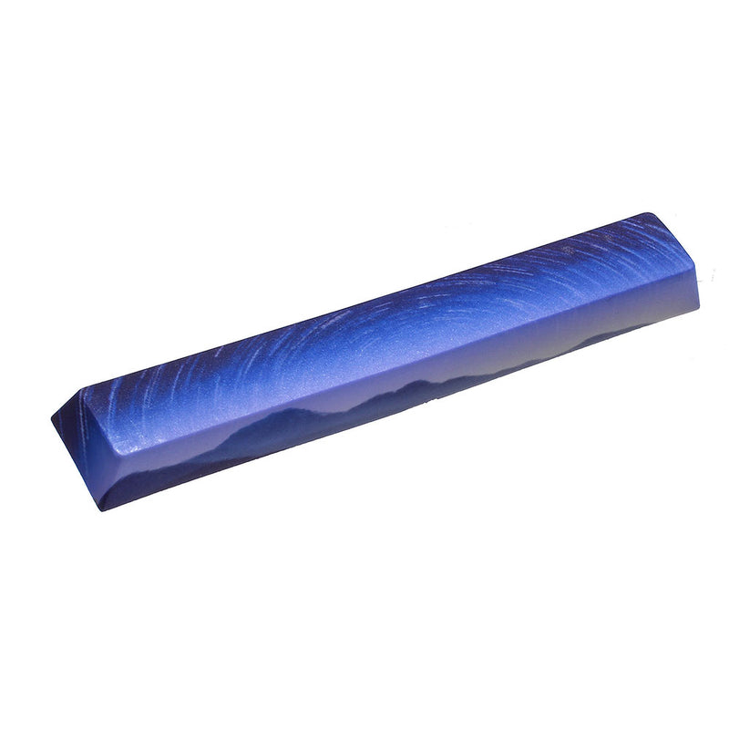 Five-sided Dyesub PBT  Starry Sky Space Bar 6.25u Novelty Keycap